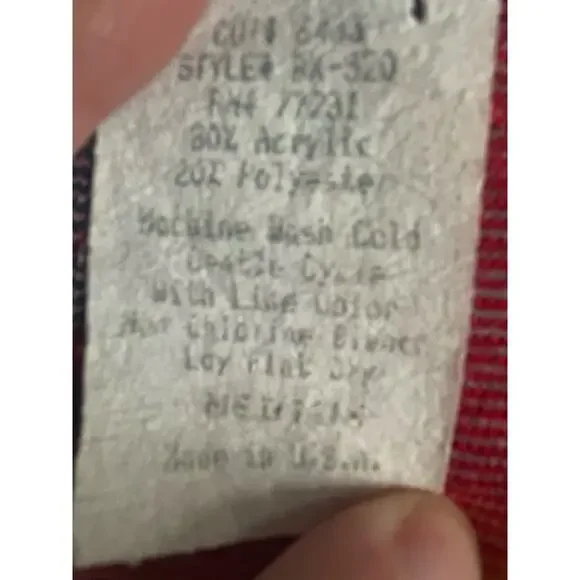 David Wayne Fleece Jacket Blanket Southwestern Print Medium Vintage 90’s - Picture 3 of 4